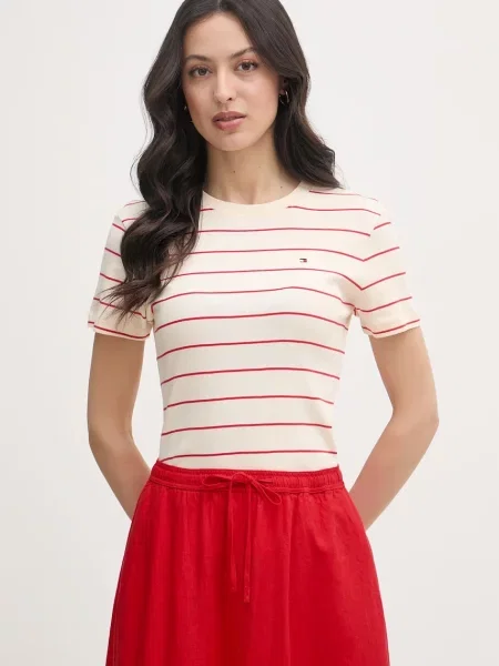 Tommy Hilfiger tričko béžové