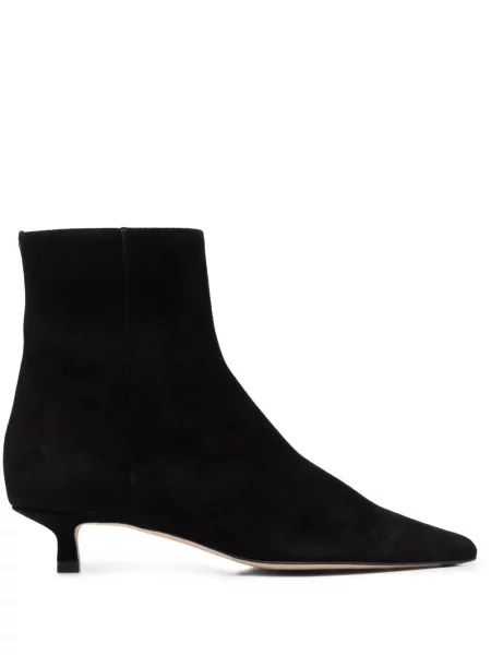 Botine Aeyde din piele de căprioară negru