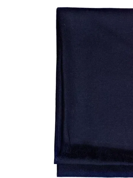 Fular Eleventy cu broderie albastru