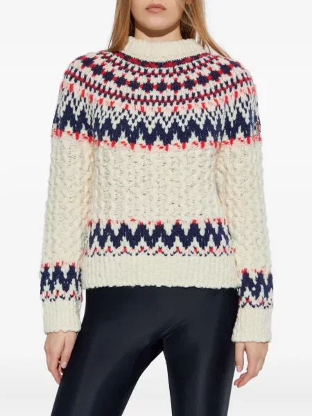 Pulover Moncler Grenoble din jacard