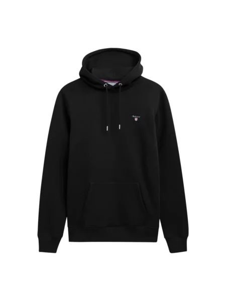 Bluza z kapturem Gant z kapturem czarna