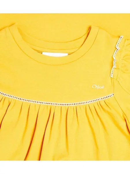 Φόρεμα Chloé κίτρινο