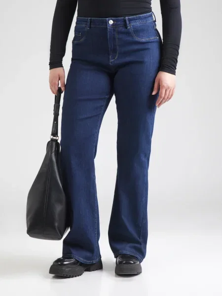 ONLY Carmakoma Jeans CARTHUNDER închis albastru