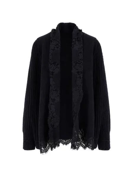 Cardigan Ermanno Scervino tricotate negru
