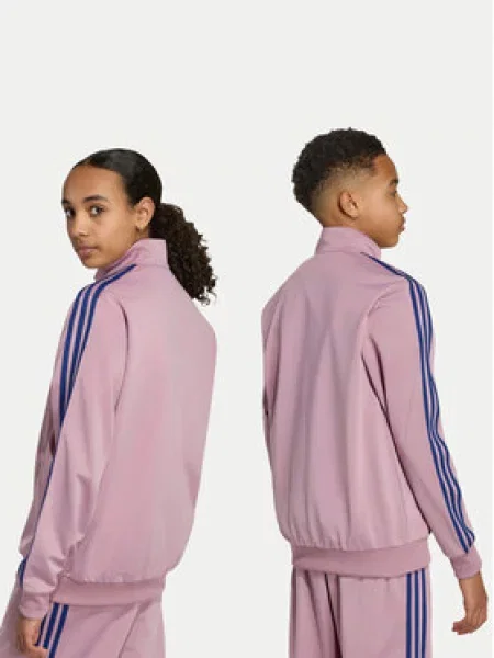 Adidas Pulóver Firebird Loose Track rózsaszín
