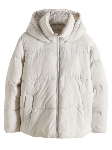 The Set Zimní bunda světle šedá