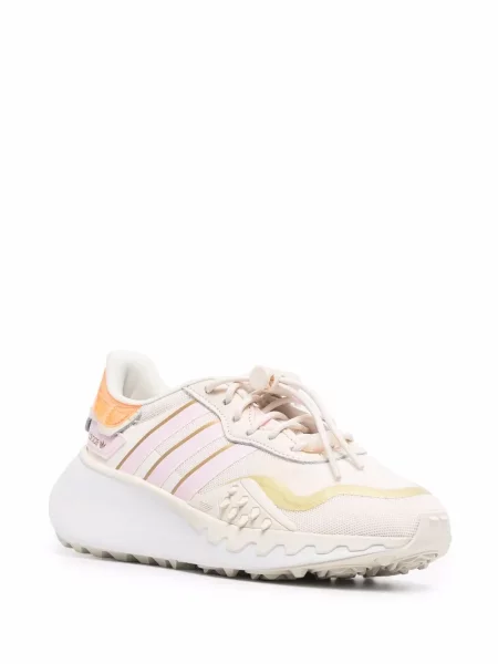 Sneakerși Adidas cu șireturi din dantelă