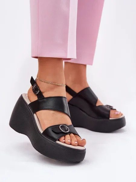 Sandale S. Barski negru
