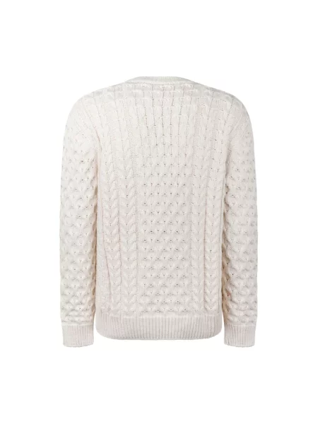 Dzianinowy sweter Givenchy biały