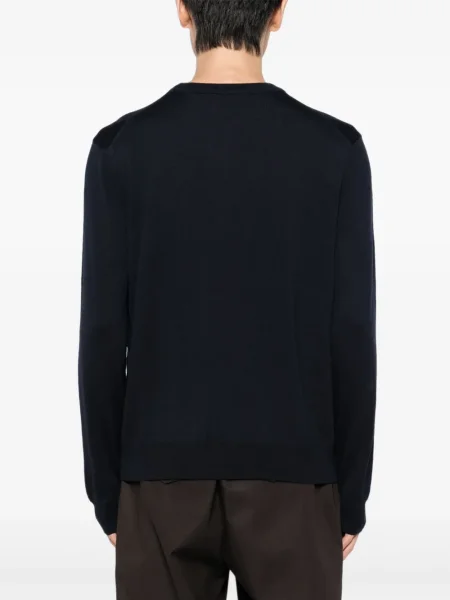 Pulover Maison Kitsune albastru