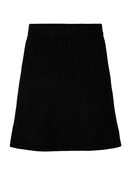 PIECES Fustă PCJunna' negru