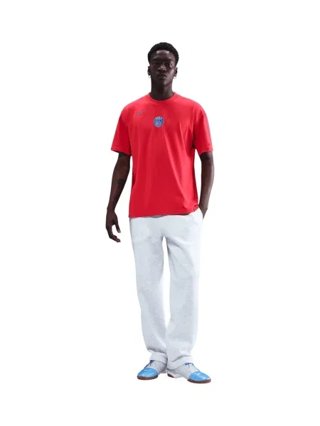 NIKE Funkcionalna majica Paris Saint-Germain Remix modra / rdeča bela