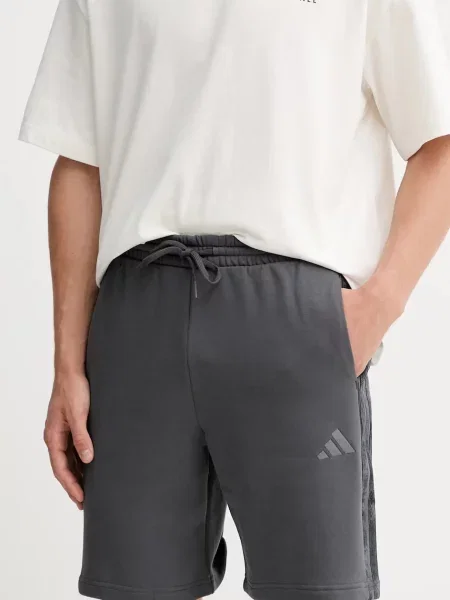 Kratke hlače adidas Seasonal AOP siva