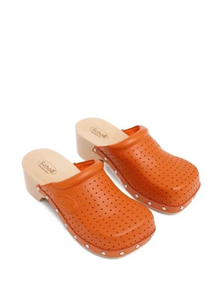 Mulės Balenciaga oranžinė
