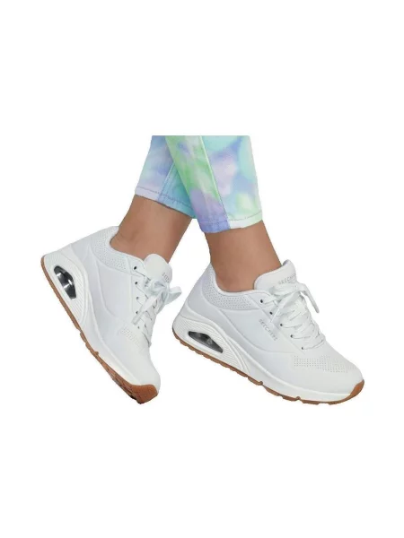 Pantofi Skechers alb