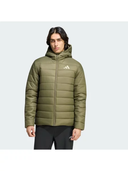 Zateplená bunda skapucí Terrex Multi Essentials CLIMAWARM olivový