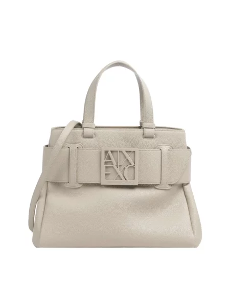 Torebka crossbody Armani Exchange beżowa