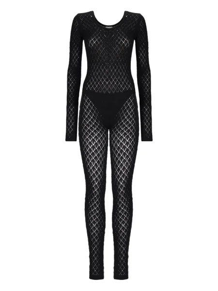 Dzianinowy kombinezon Laneus czarny