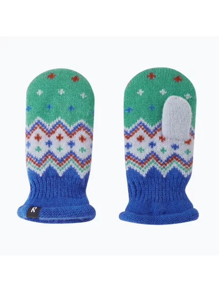 Gyerek téli kesztyűk Reima Lapanen sparkly blue. Méret: 3 kék