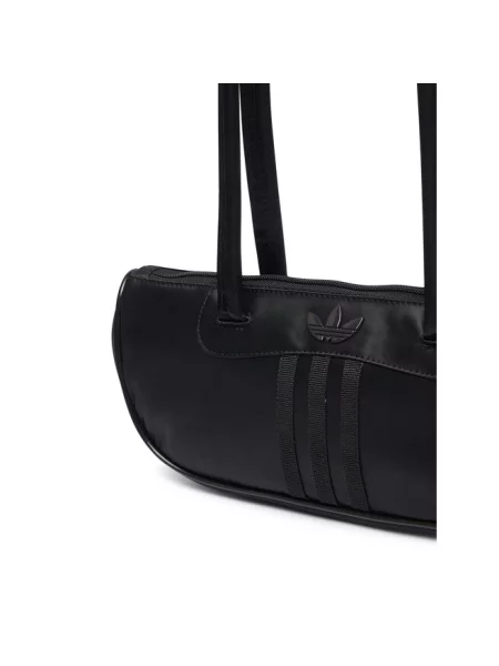 Satynowa torebka Adidas Originals czarna
