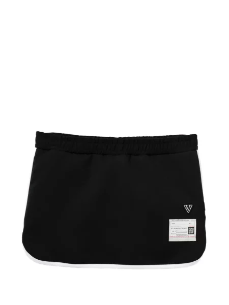 Pantaloni scurți Maison Mihara Yasuhiro cu autograf negru