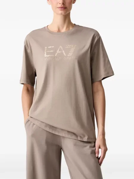 Scurt tricou Ea7 Emporio Armani cu imagine