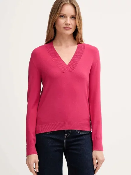 United Colors of Benetton sweter lekki różowy