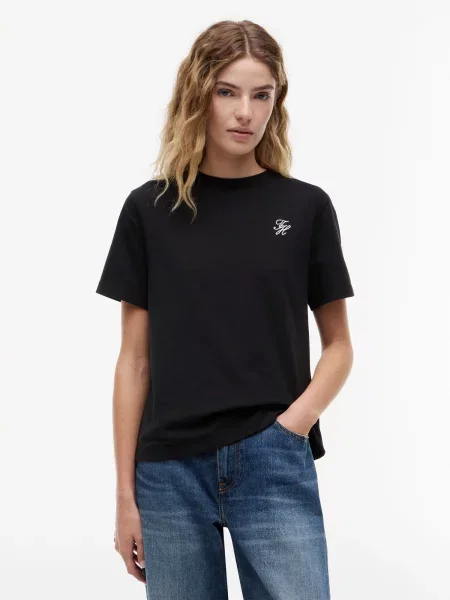 TOMMY HILFIGER Tricou negru