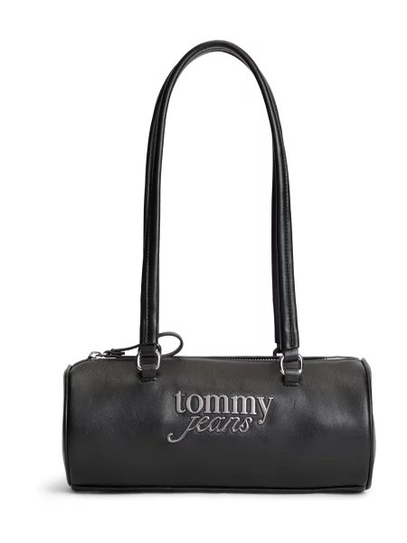 Tommy Jeans geantă pentru femei cu imitație de piele negru