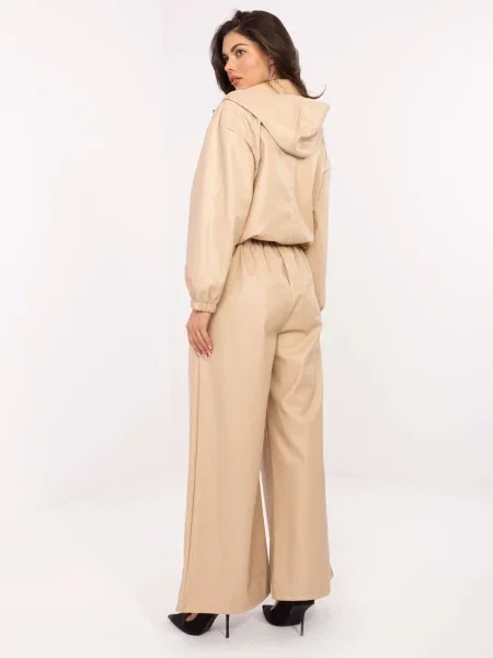 Бизнес панталон Rue Paris бежово