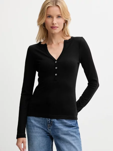 Guess longsleeve LENA czarny