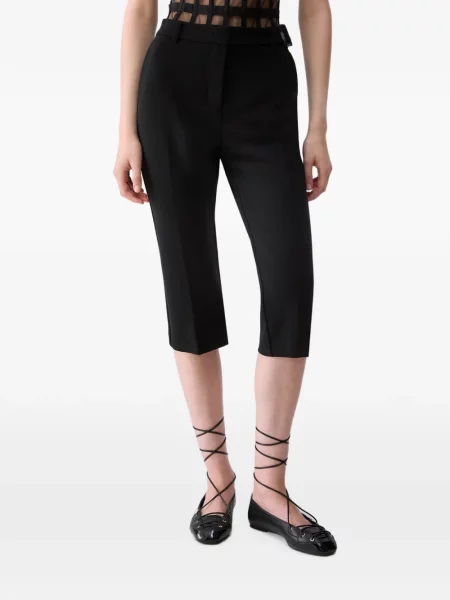 Decupat pantaloni Liu Jo negru