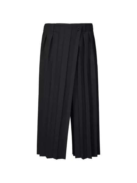 Plisované kalhoty Homme Plissé Issey Miyake černé