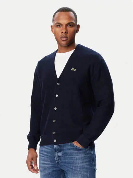 Lacoste Ζακέτα Σκούρο μπλε