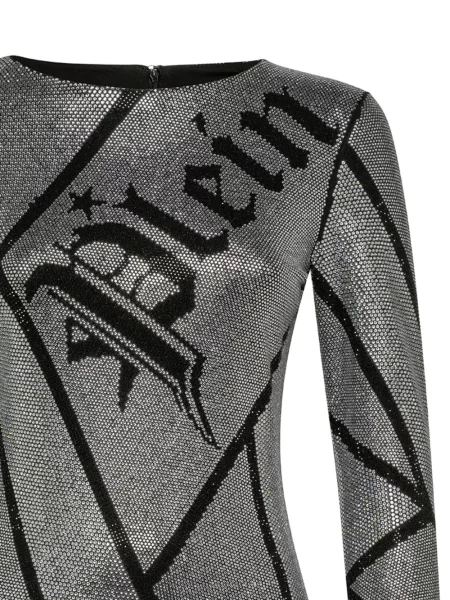 Mini šaty Philipp Plein čierna