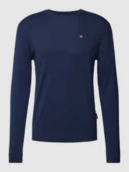 Napapijri Sweter Decatur blau granatowy