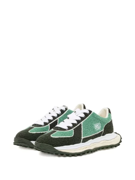 Sneakerși Maison Mihara Yasuhiro cu aplicații verde