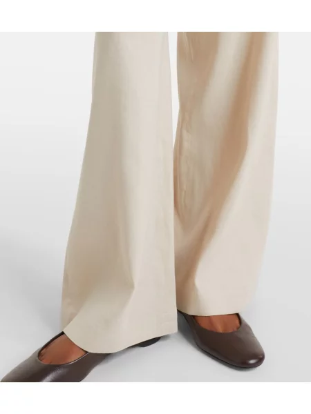 Pantaloni Max Mara de in bej