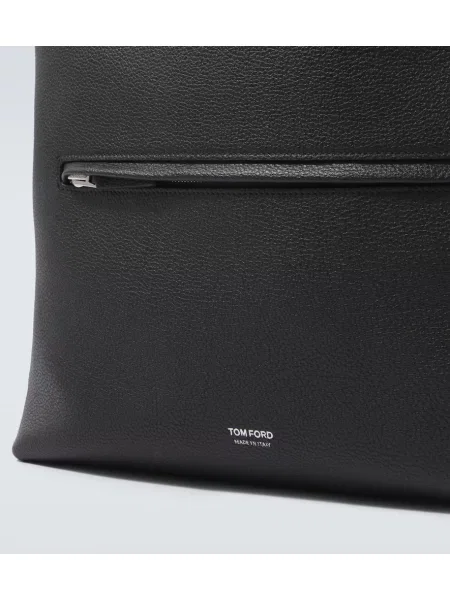 Geantă Tom Ford din piele negru