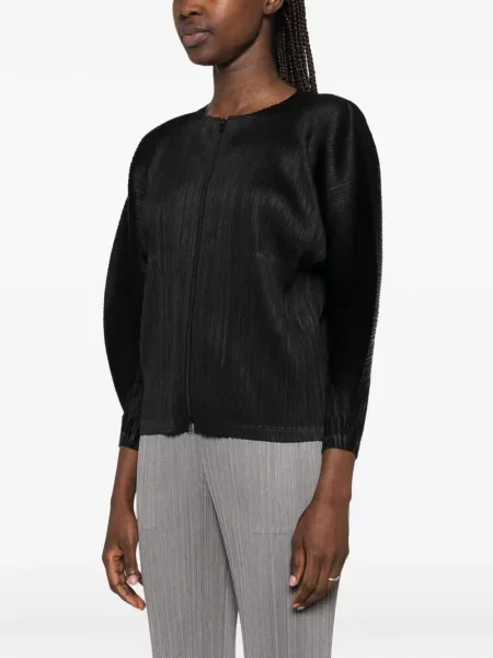 Geacă Pleats Please Issey Miyake negru