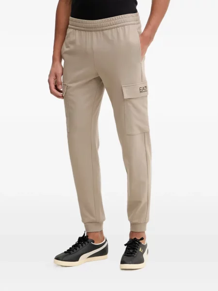 Pantaloni cargo Ea7 Emporio Armani cu imagine