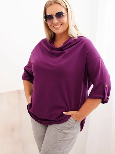 Bluză Kesi Włoski gri