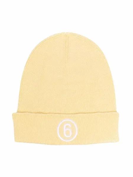 Czapka dziecięca Mm6 Maison Margiela żółta