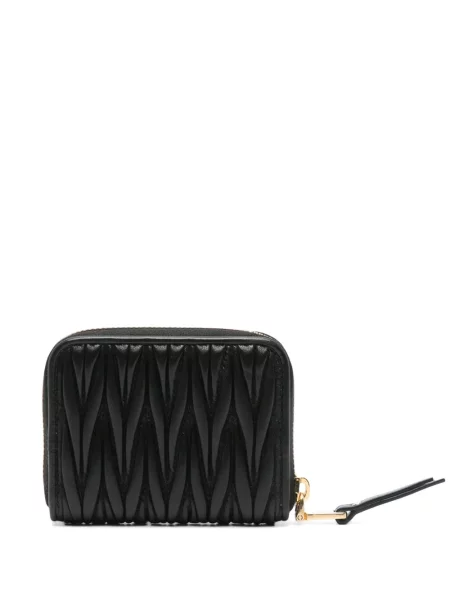 Portofel Miu Miu din piele negru