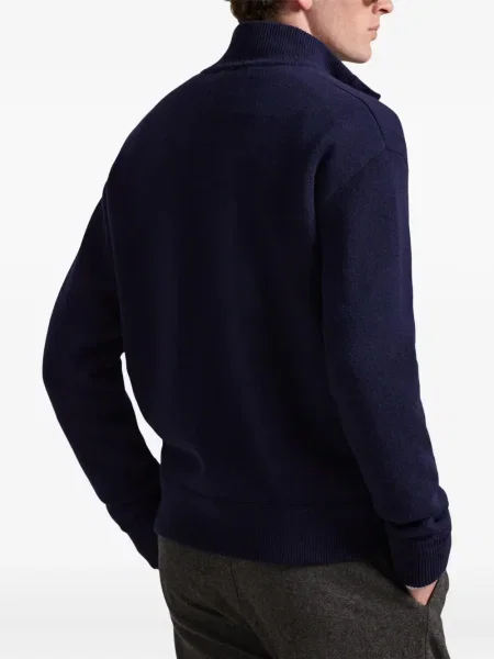 Ριγέ polo Polo Ralph Lauren με κουκούλα με αυτόγραφο λευκό