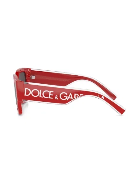 Γυαλιά ηλίου Dolce & Gabbana Print κόκκινο