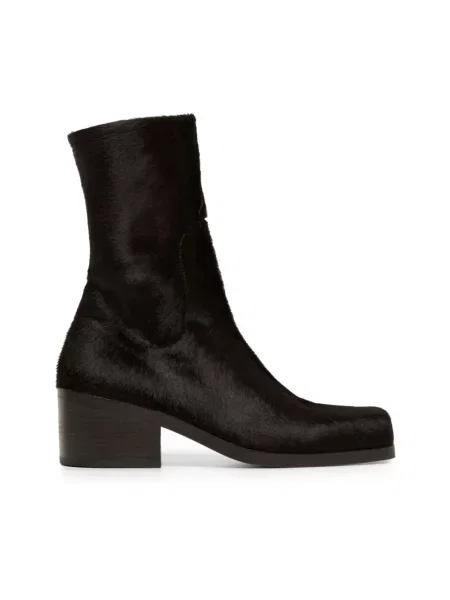 Buty do kostki Marsell skórzane brązowe