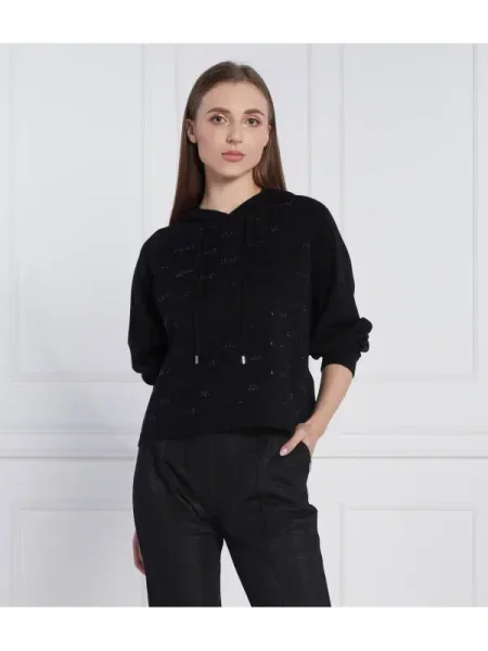 Liu Jo Sport Hanorac | Cropped Fit negru