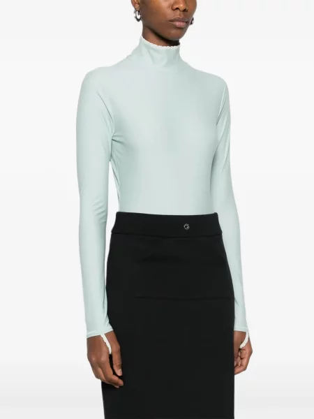 Długa bluzka Coperni zielona