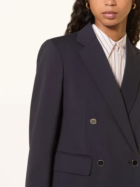 Max Mara Studio Sako Riviera tmavě modrá